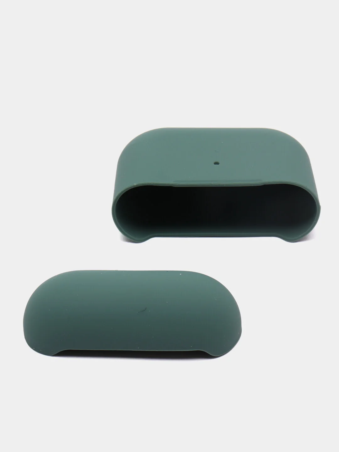 Зелёный хаки силиконовый чехол для наушников AirPods 3 ( аирподс 3)