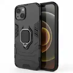Чехол противоударный с кольцом-держателем на Apple iPhone 13 (Айфон 13)