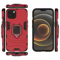 Чехол противоударный с кольцом-держателем на Apple iPhone 13 (Айфон 13)
