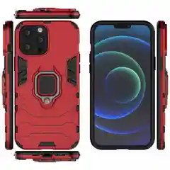 Чехол противоударный с кольцом-держателем на Apple iPhone 13 Pro Max (Айфон 13 Про Макс)