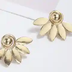 Карамельный серьги женские