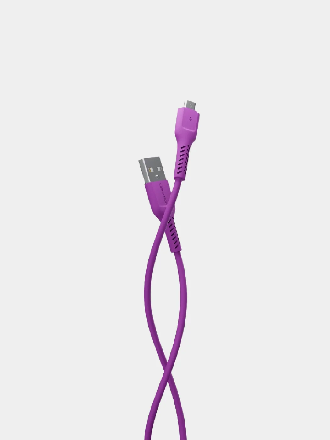 Фиолетовый кабель micro-USB More choice K16, 2.0 A, 1 м, USB 2.0