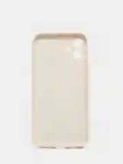 Белый чехол для iPhone 12 с защитным стеклом в комплекте