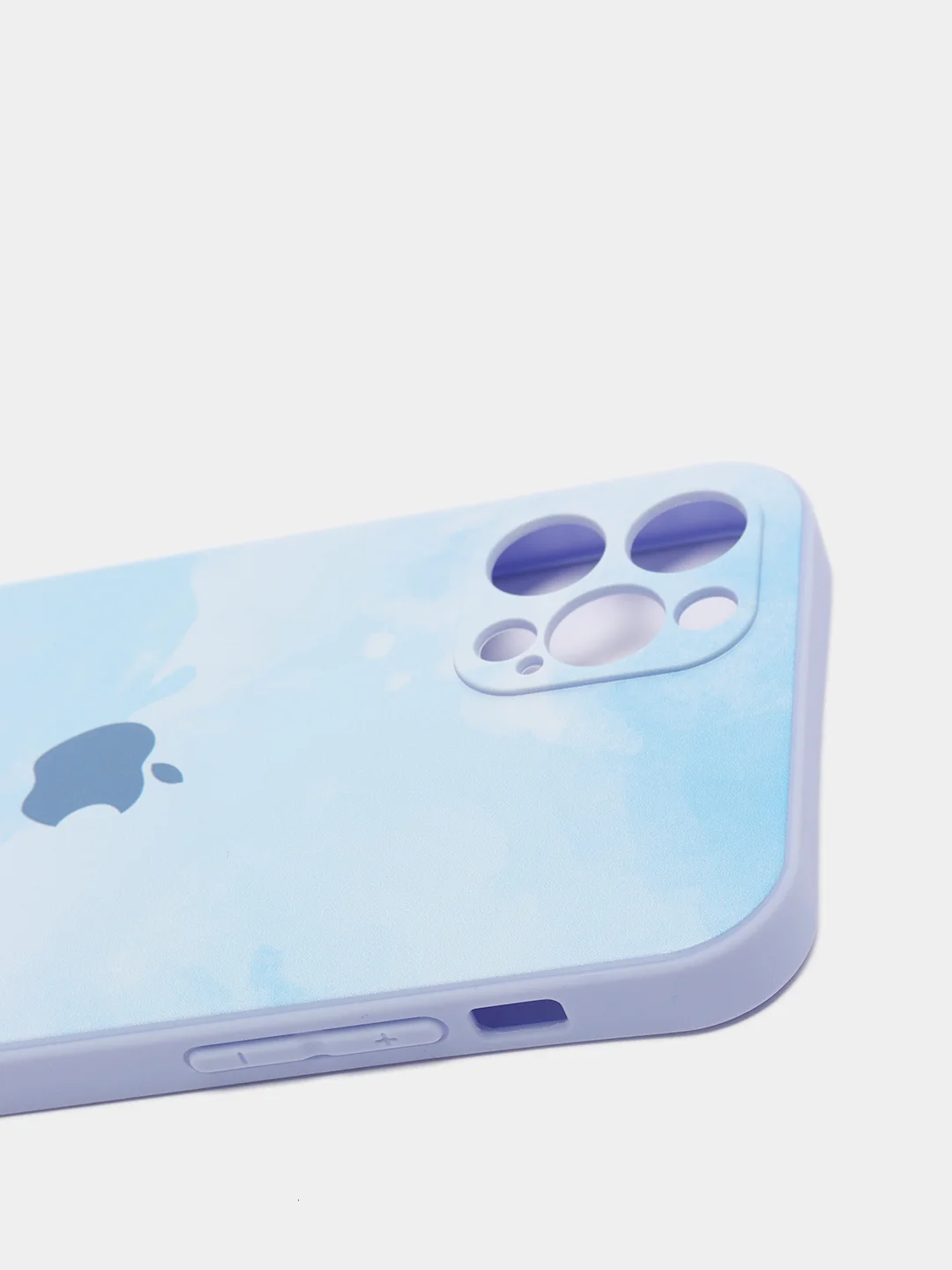 Голубой чехол для iPhone 12, 12pro, 12proMax
