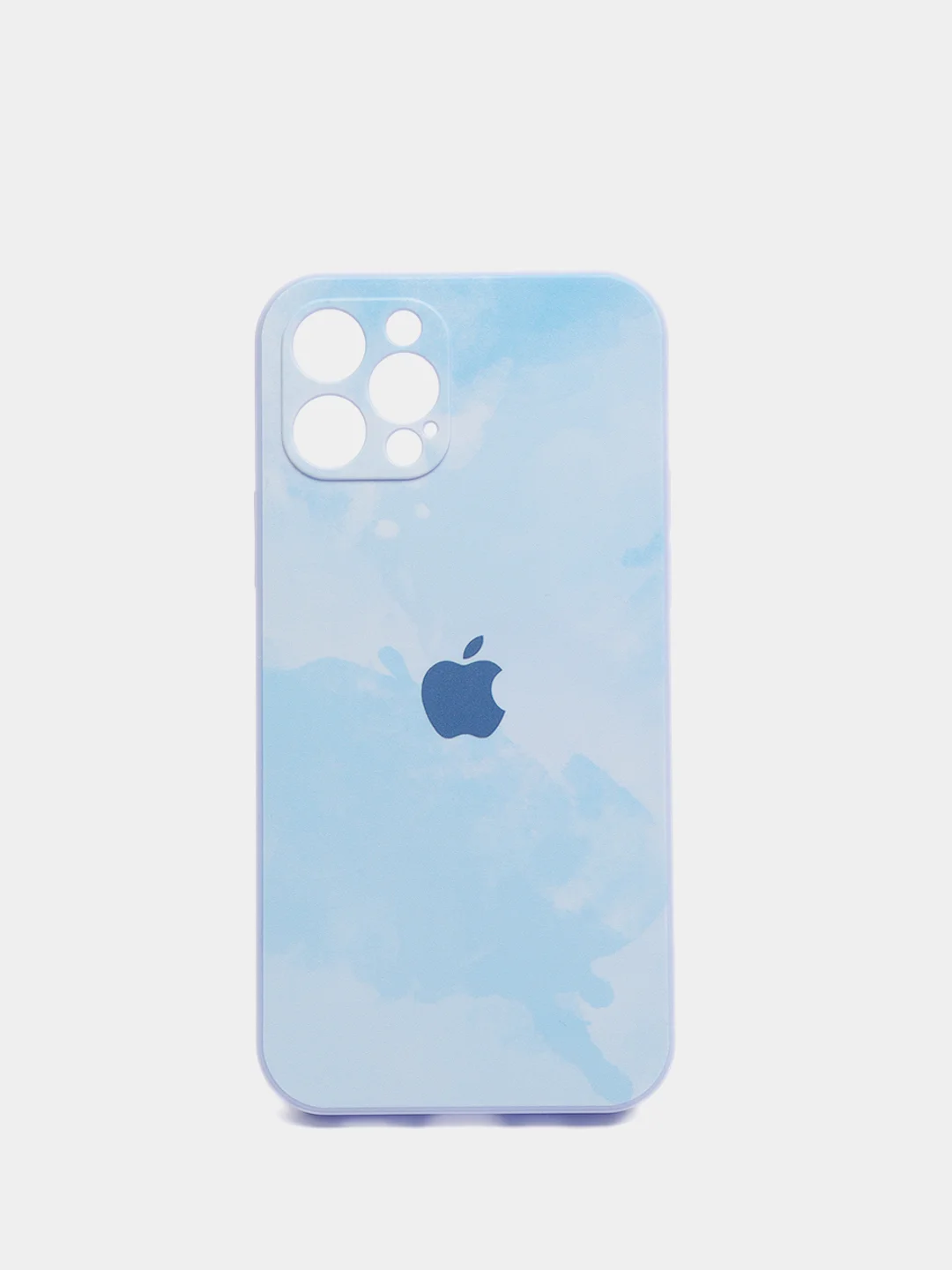 Голубой чехол для iPhone 12, 12pro, 12proMax