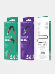 Красный кабель для зарядки micro-USB / Type-C Borofone BX32