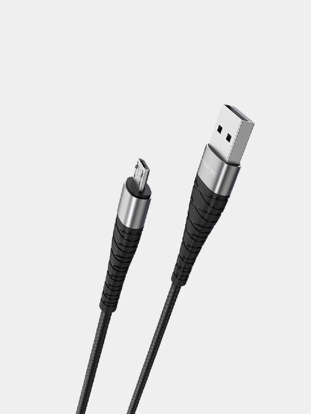 Красный кабель для зарядки micro-USB / Type-C Borofone BX32