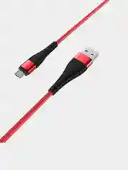Красный кабель для зарядки micro-USB / Type-C Borofone BX32