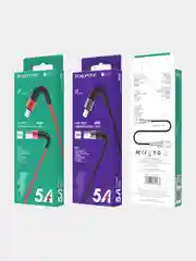 Красный кабель для зарядки micro-USB / Type-C Borofone BX32