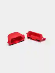 Багровый чехол для беспроводных наушников на AirPods 4 mini TWS Pro 4 "Мультяшка"