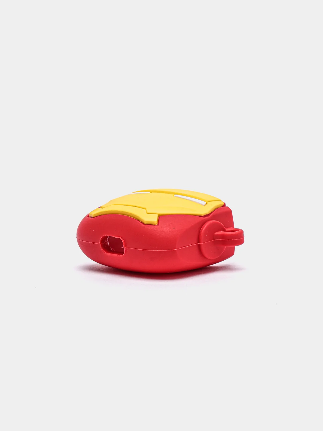 Бордовый чехол для беспроводных наушников на AirPods 4 mini TWS Pro 4 "Мультяшка"