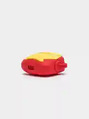 Бордовый чехол для беспроводных наушников на AirPods 4 mini TWS Pro 4 "Мультяшка"