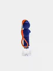 Синий фонарь ручной "Человечек", 1 LED, 2.2 х 8.2 см