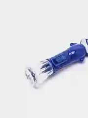 Синий фонарь ручной "Человечек", 1 LED, 2.2 х 8.2 см