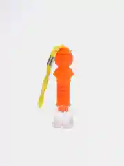 Оранжевый фонарь ручной "Человечек", 1 LED, 2.2 х 8.2 см