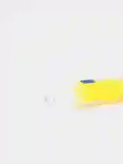 Желтый фонарь ручной "Человечек", 1 LED, 2.2 х 8.2 см