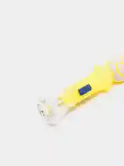 Желтый фонарь ручной "Человечек", 1 LED, 2.2 х 8.2 см