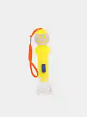 Желтый фонарь ручной "Человечек", 1 LED, 2.2 х 8.2 см