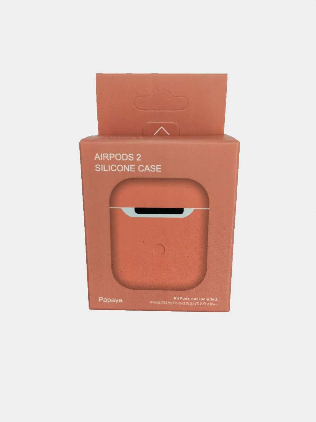 Манго чехол для Apple AirPods 1 / AirPods 2 черный силиконовый