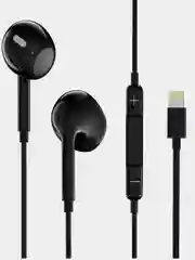 Черный perfeo наушники вкладыши c микрофоном REDONE 8pin-BT, белый, чёрный
