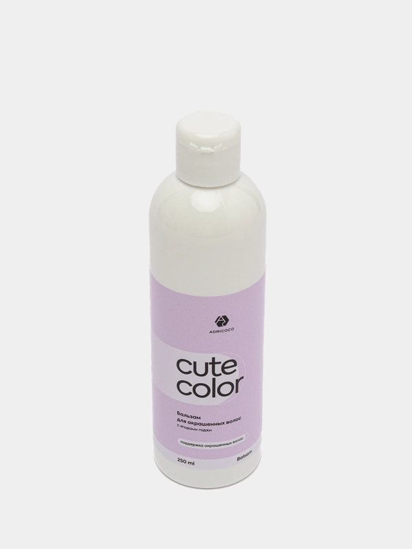 Бальзам для окрашенных волос Adricoco Cute Color,  с ягодами годжи, 250 мл