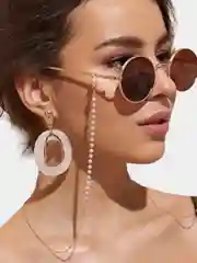 Золотой цепочка для очков