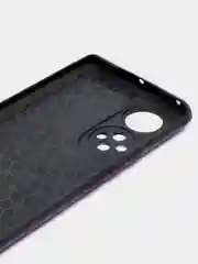 Пурпурный чехол Honor 50, Huawei Nova 9 силиконовый под кожу со стразами с блестками