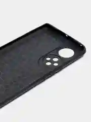 Зеленый чехол Honor 50, Huawei Nova 9 силиконовый под кожу со стразами с блестками