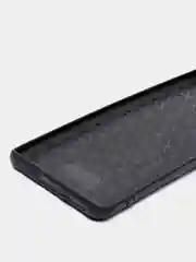 Синий чехол Honor 50, Huawei Nova 9 силиконовый под кожу со стразами с блестками