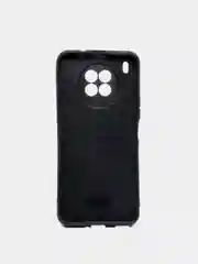 Небесно-голубой чехол силиконовый Honor 50 Lite, Huawei Nova 8i, под кожу, со стразами и блестками