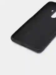 Черный чехол НАКЛАДКА ИЗ ЭКОКОЖИ ДЛЯ HUAWEI MATE 10 PRO
