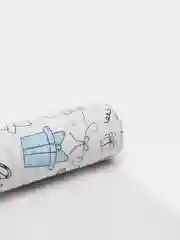 Ледяной подарочная упаковочная новогодняя бумага, 70 х 100 см, глянцевая, 30 видов