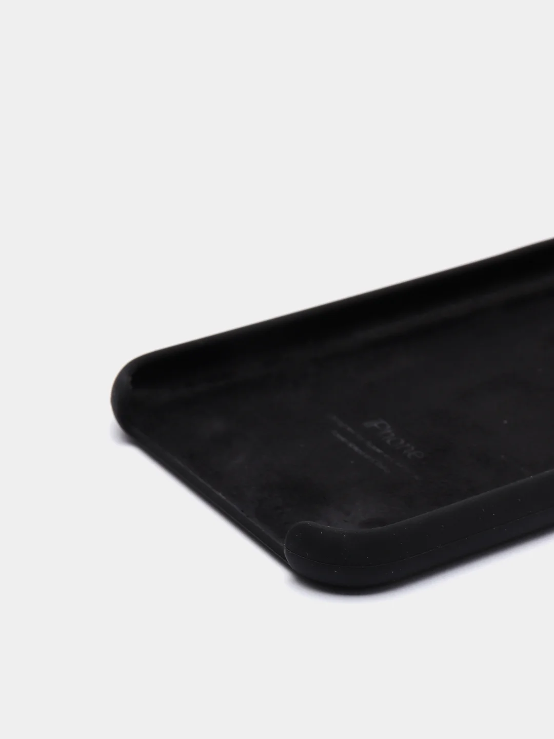 Черный чехол Silicone Case для iPhone 11 Pro