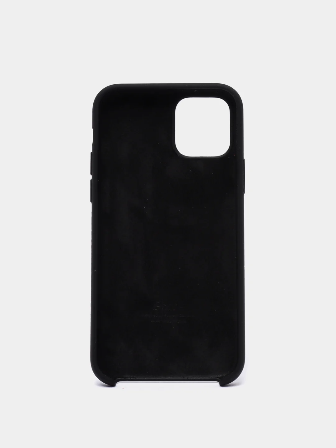 Черный чехол Silicone Case для iPhone 11 Pro