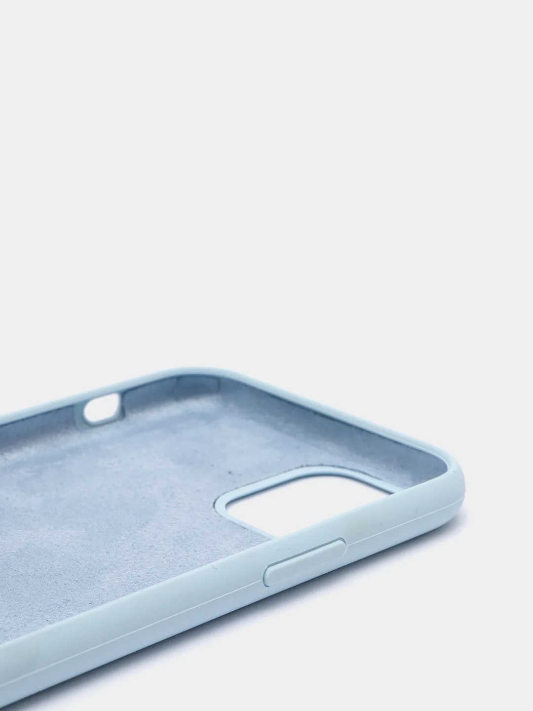 Голубой чехол Silicone Case для iPhone 11 Pro