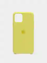 Желтый чехол Silicone Case для iPhone 11 Pro