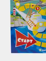 Желтый настольная игра-ходилка "Свинячий патруль"