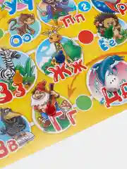 Желтый настольная игра-ходилка "Азбука"