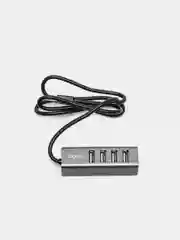USB HUB на 4 порта  Hoco HB1, серый