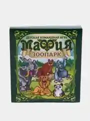 Зеленый игра настольная карточная "Мафия", в коробке