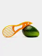 Оранжевый нож для резки и очистки фруктов и овощей