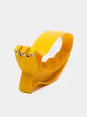 Желтый точилка для ножей и ножниц