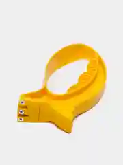 Желтый точилка для ножей и ножниц