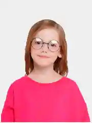 Имиджевые очки, детские, круглые