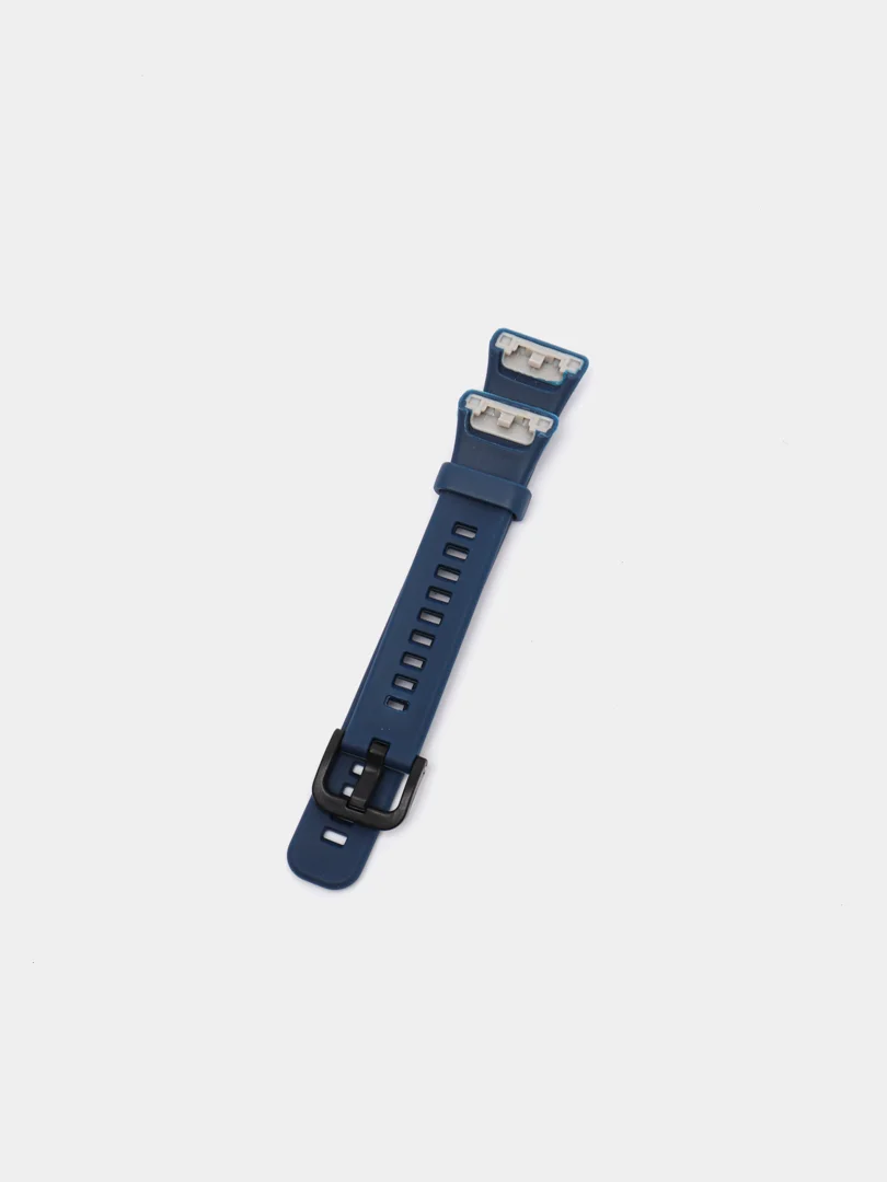 Темно-синий ремешок для часов Honor Band 6, однотонный, силиконовый