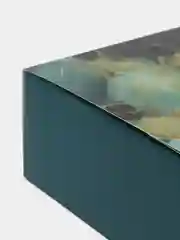 Зеленый коробка подарочная складная для наборов "Present"