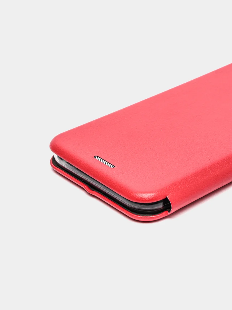 Красный чехол книжка iPhone XR