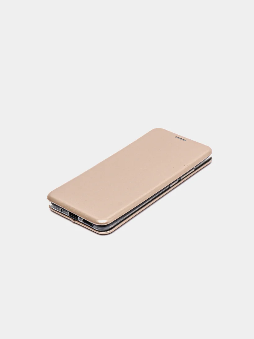 Золотой чехол-книжка Xiaomi Redmi 10C
