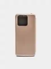 Золотой чехол-книжка Xiaomi Redmi 10C