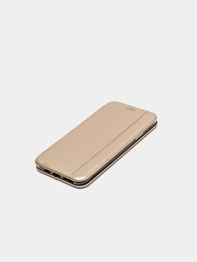 Золотой чехол книжка iPhone 11 Pro Max